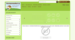 Desktop Screenshot of partnermarket.cz